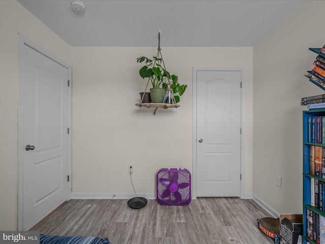 110 Tundra Ct, Bunker Hill, WV 25413 - unfurnished dining area with wood finished floors and baseboards