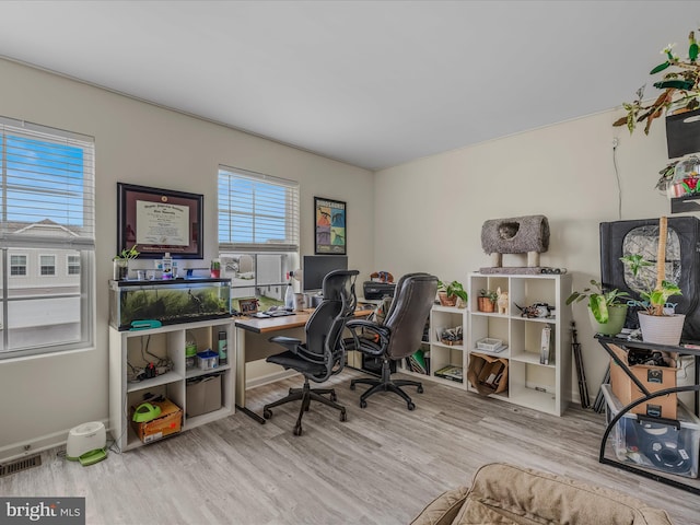 110 Tundra Ct, Bunker Hill, WV 25413 - office space with wood finished floors and baseboards