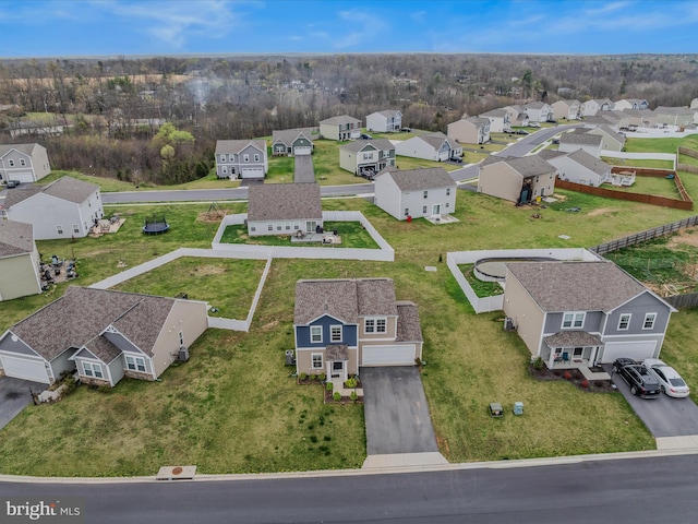 110 Tundra Ct, Bunker Hill, WV 25413 - aerial perspective of suburban area