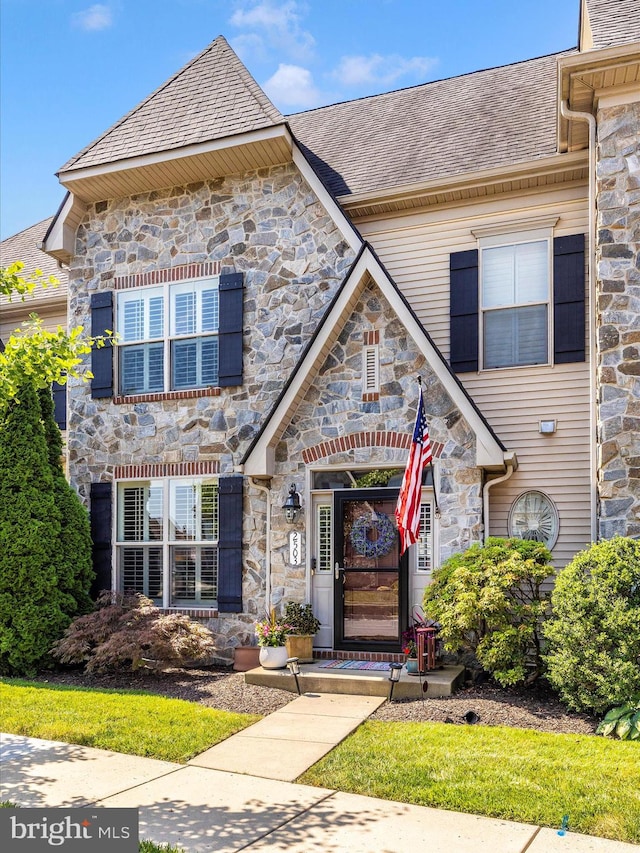 2503 Island Grove Blvd, Frederick, MD 21701 - view of front of house with stone siding