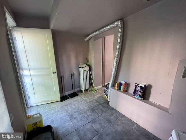 3102 N Taylor St, Philadelphia, PA 19132 - hallway with tile patterned floors