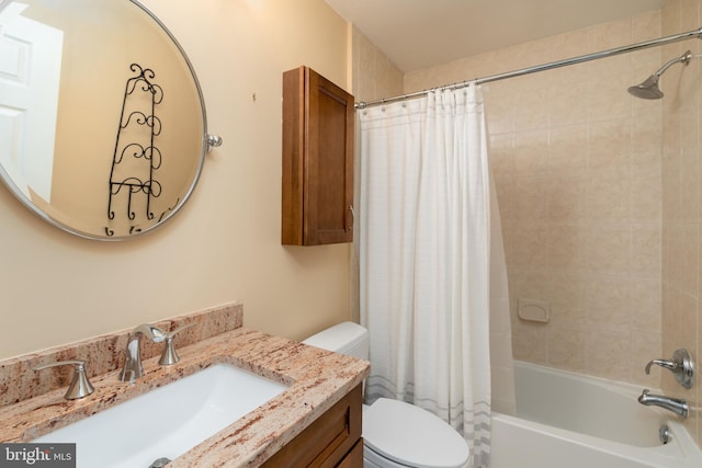 1906 Duffield Ln, Alexandria, VA 22307 - full bath featuring vanity and shower / bath combination with curtain