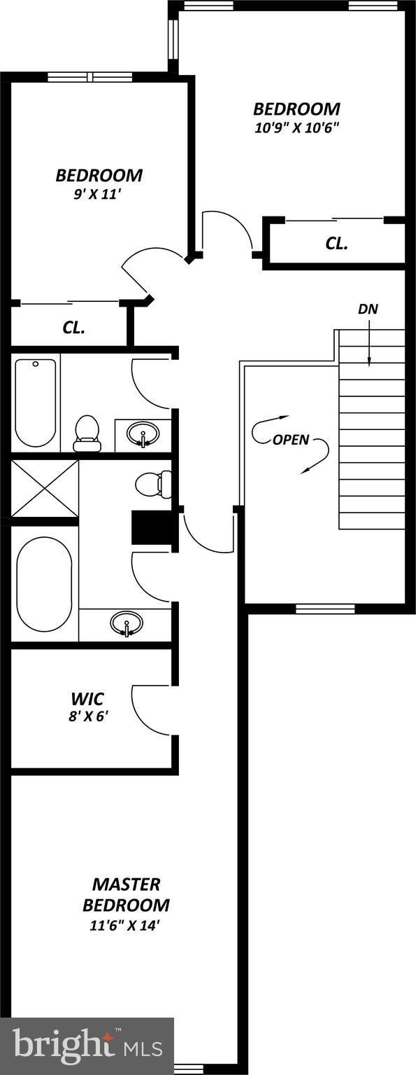 1906 Duffield Ln, Alexandria, VA 22307 - view of property floor plan