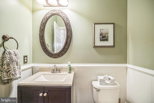 2350 Rosemont Ter, Furlong, PA 18925 - bathroom featuring wainscoting and vanity