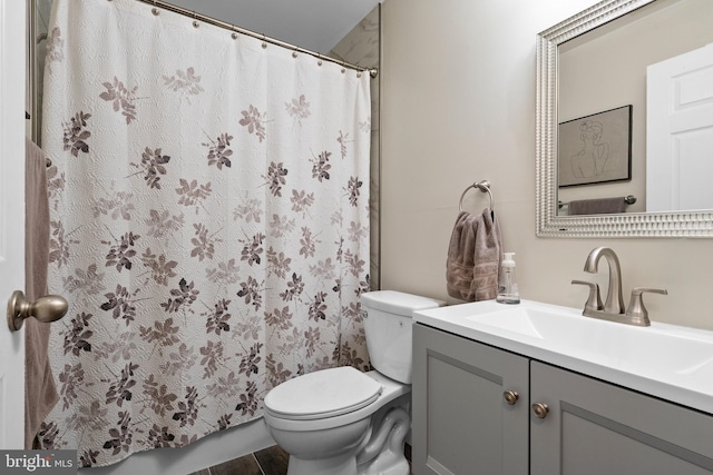 28 Powell Ct, Hightstown, NJ 08520 - bathroom featuring vanity and curtained shower