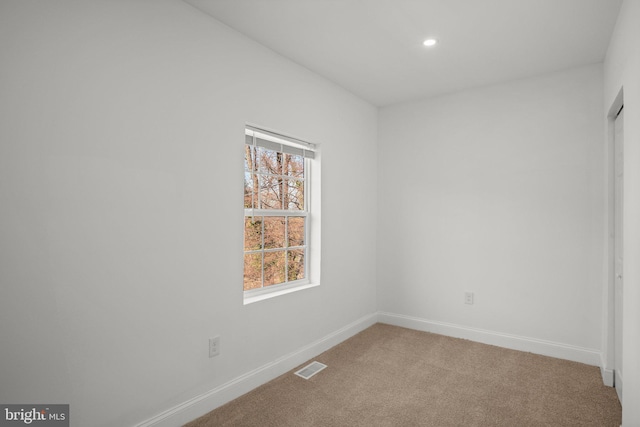 2305 James St, Baltimore, MD 21230 - unfurnished bedroom with carpet flooring and recessed lighting