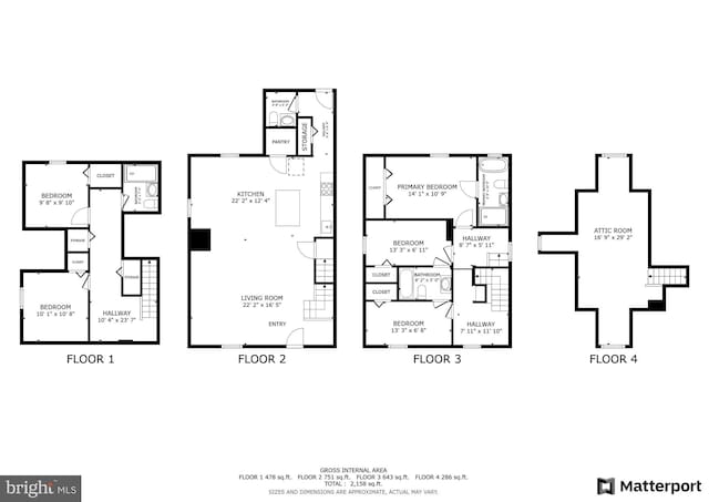 2305 James St, Baltimore, MD 21230 - view of room layout