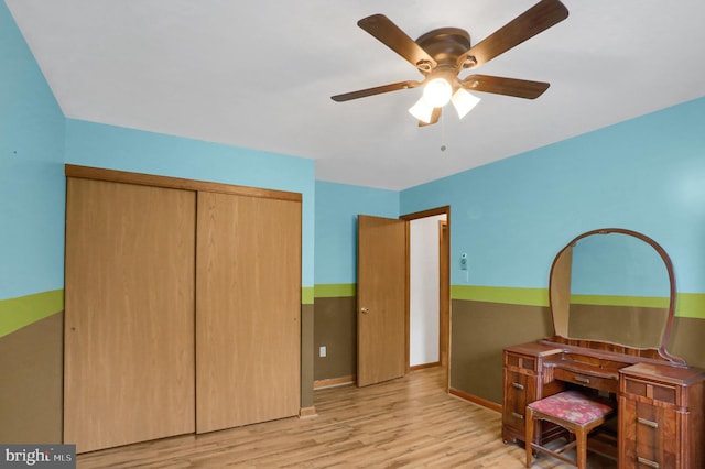 937 Meadow Ln, Millersburg, PA 17061 - office area featuring wood finished floors and a ceiling fan