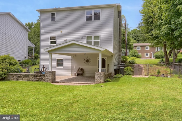 937 Meadow Ln, Millersburg, PA 17061 - rear view of property with a patio area and a fenced backyard