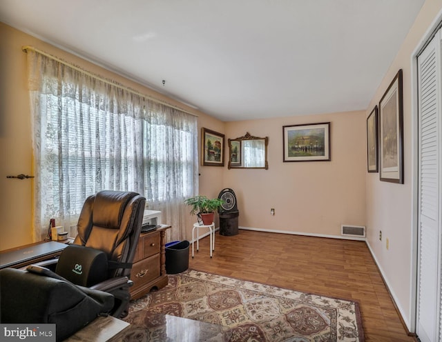 12502 Kilbourne Ln, Bowie, MD 20715 - office featuring wood finished floors