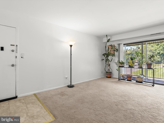 200 Erin Way Unit 204, Reisterstown, MD 21136 - spare room featuring carpet and baseboards