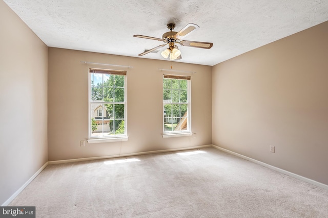 16715 Tintagel Ct, Dumfries, VA 22025 - carpeted spare room with a ceiling fan and a textured ceiling