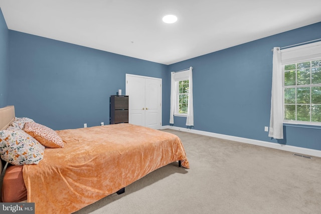 13716 Molly Berry Rd, Brandywine, MD 20613 - carpeted bedroom with baseboards and a closet