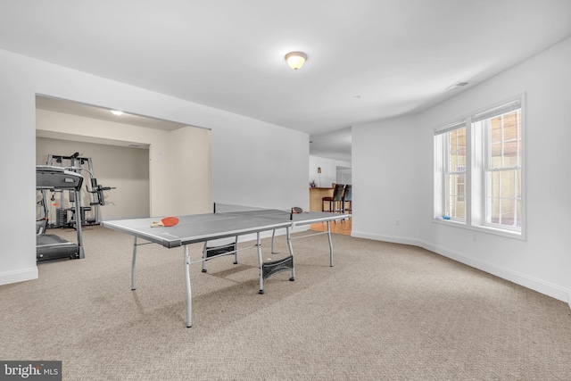 13716 Molly Berry Rd, Brandywine, MD 20613 - recreation room featuring carpet and baseboards