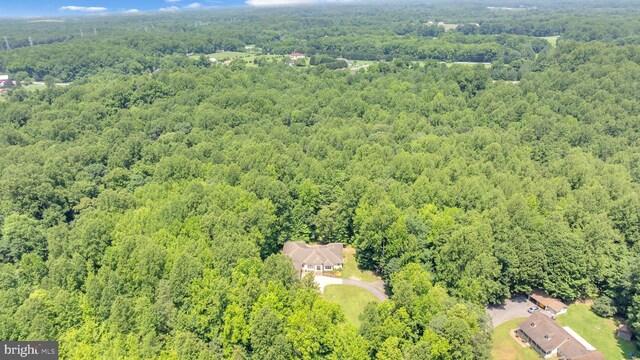 13716 Molly Berry Rd, Brandywine, MD 20613 - aerial overview of property's location featuring a heavily wooded area