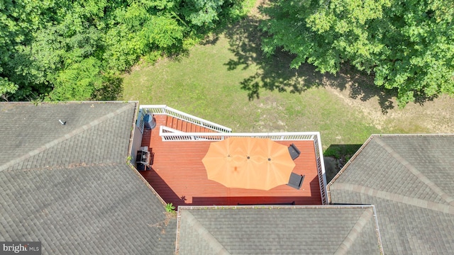 13716 Molly Berry Rd, Brandywine, MD 20613 - aerial view of property and surrounding area