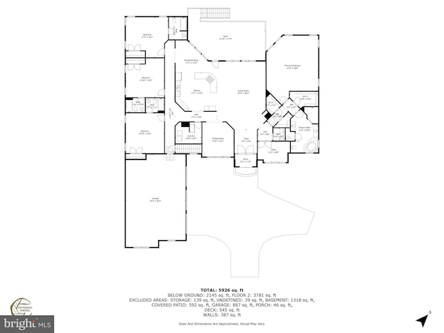 13716 Molly Berry Rd, Brandywine, MD 20613 - view of property floor plan