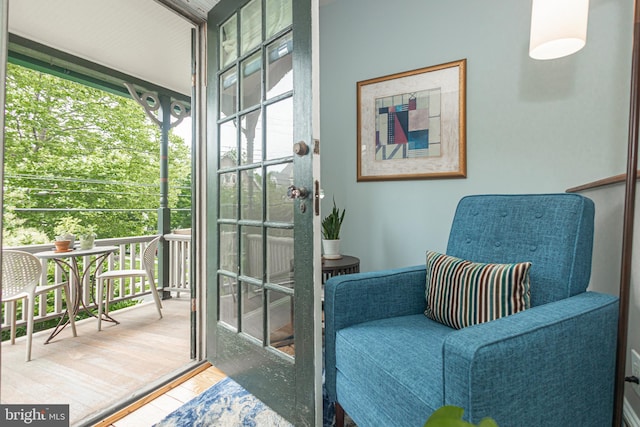 151 N Union St Unit 6, Lambertville, NJ 08530 - living area featuring wood finished floors