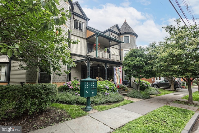 151 N Union St Unit 6, Lambertville, NJ 08530 - victorian home with a balcony
