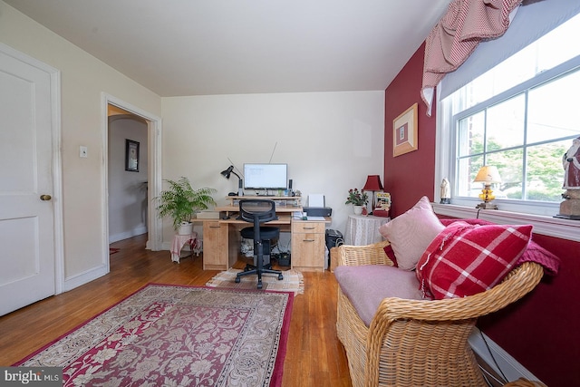 127 Long Rd, King Of Prussia, PA 19406 - office area with wood finished floors