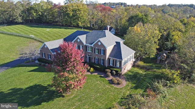 18132 Shenstone Run Ct, Leesburg, VA 20175 - view from above of property