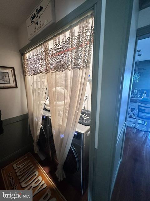 33 Aspen Ct, Bordentown, NJ 08505 - washroom with wood finished floors