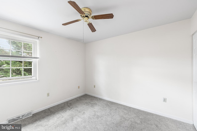 166 Center St Unit 166, Hanover, PA 17331 - carpeted spare room featuring baseboards and a ceiling fan