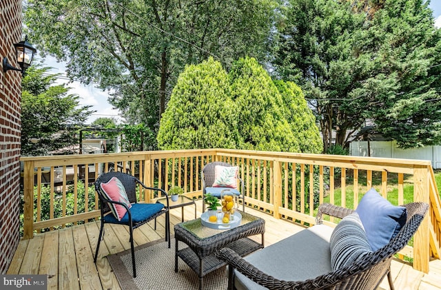 147 Meadowbrook Ave, Upper Darby, PA 19082 - view of wooden deck