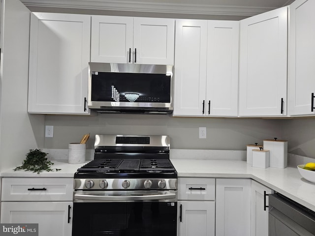 2900 Westfield Ave, Baltimore, MD 21214 - kitchen with stainless steel appliances and white cabinetry