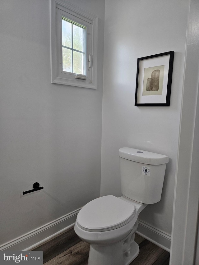 2900 Westfield Ave, Baltimore, MD 21214 - bathroom with baseboards and wood finished floors
