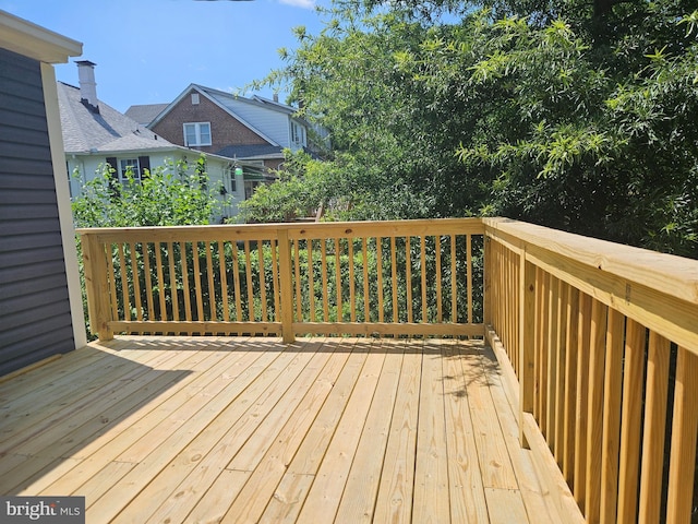 2900 Westfield Ave, Baltimore, MD 21214 - view of wooden deck