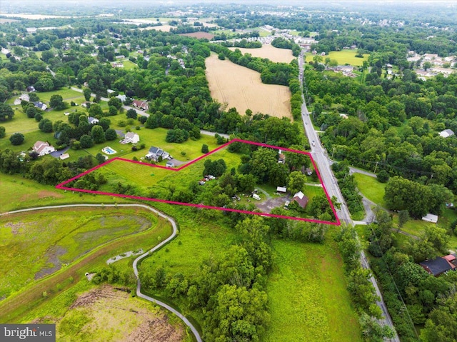 3854-3856 Schuylkill Rd, Spring City, PA 19475 - aerial view of property and surrounding area featuring property parcel outlined