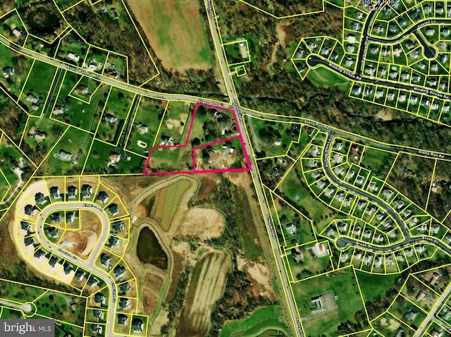3854-3856 Schuylkill Rd, Spring City, PA 19475 - aerial map of property and surrounding area with property parcel outlined