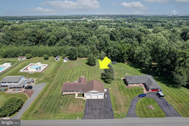 121 Pine Valley Dr, Middletown, DE 19709 - aerial view of a forest