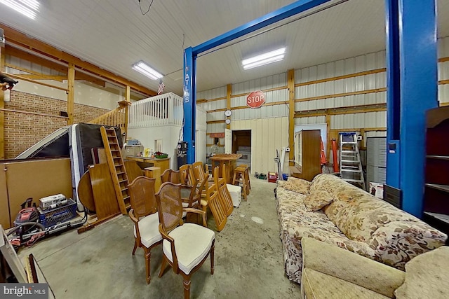 121 Pine Valley Dr, Middletown, DE 19709 - miscellaneous room featuring concrete floors
