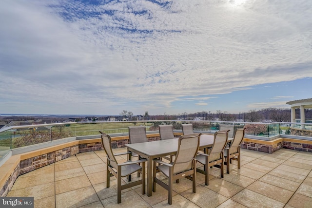 401 Bold Ruler Ct Unit 403, Havre De Grace, MD 21078 - view of patio with outdoor dining space