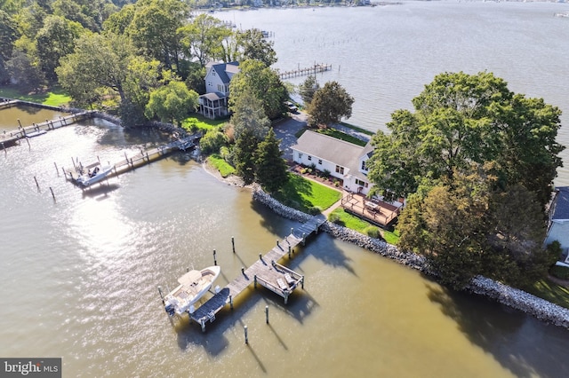 1045 Back Bay Beach Rd, West River, MD 20778 - aerial view of a large body of water