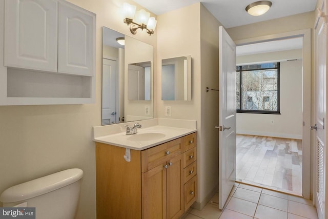 2001 15th St N Unit 319, Arlington, VA 22201 - bathroom featuring vanity and tile patterned flooring