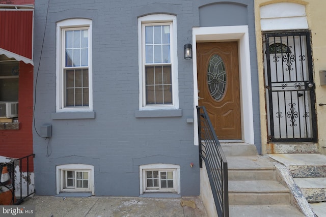 2420 N Reese St, Philadelphia, PA 19133 - entrance to property featuring brick siding