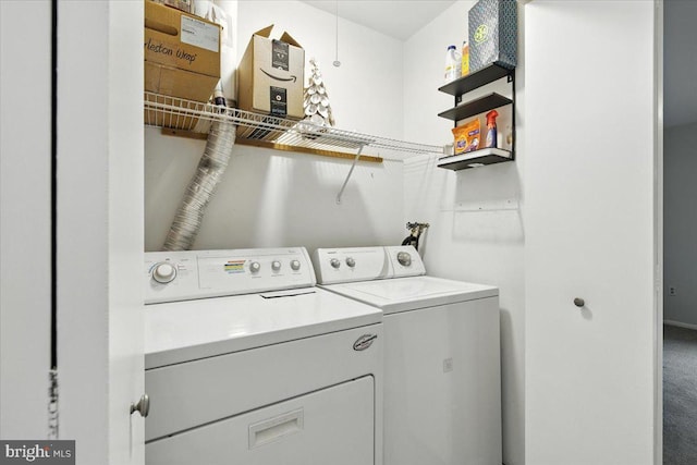 1348 Hazel Nut Ct, Annapolis, MD 21409 - laundry room featuring independent washer and dryer