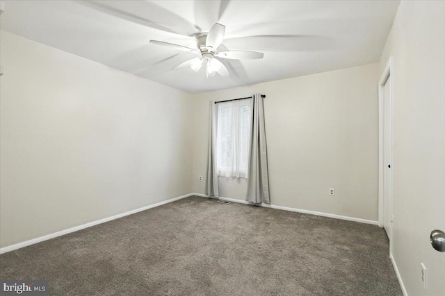 1348 Hazel Nut Ct, Annapolis, MD 21409 - spare room with carpet flooring and a ceiling fan
