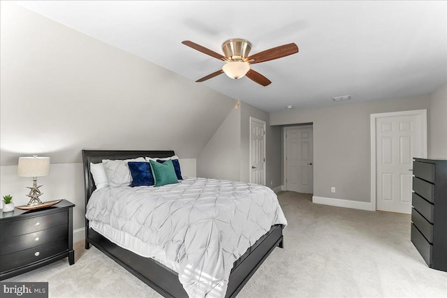 203 Geist View Cir, Media, PA 19063 - bedroom with light carpet and a ceiling fan