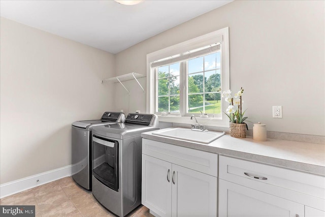 203 Geist View Cir, Media, PA 19063 - washroom with washer and clothes dryer and cabinet space