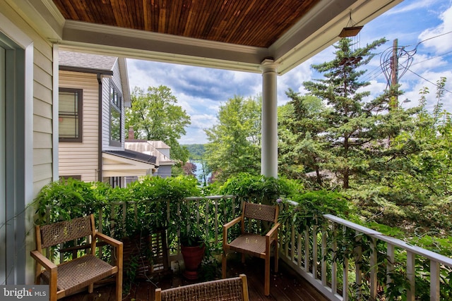 1829 47th Pl NW, Washington, DC 20007 - view of balcony