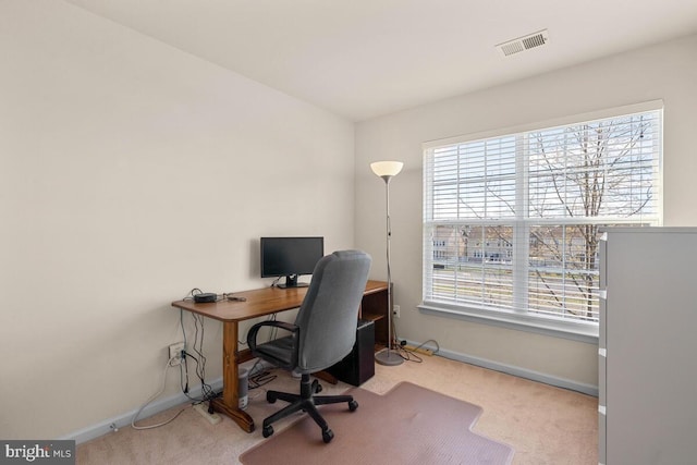 43559 Wheadon Ter, Chantilly, VA 20152 - home office featuring carpet floors and baseboards