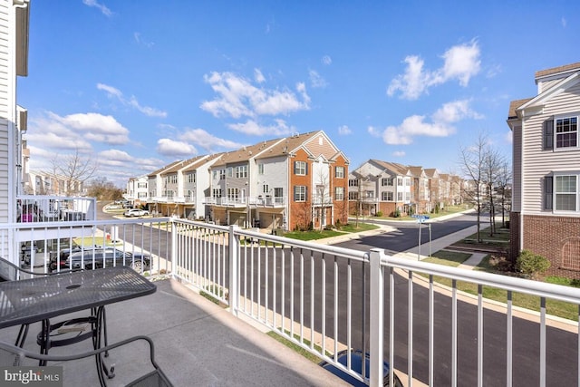 43559 Wheadon Ter, Chantilly, VA 20152 - balcony featuring a residential view