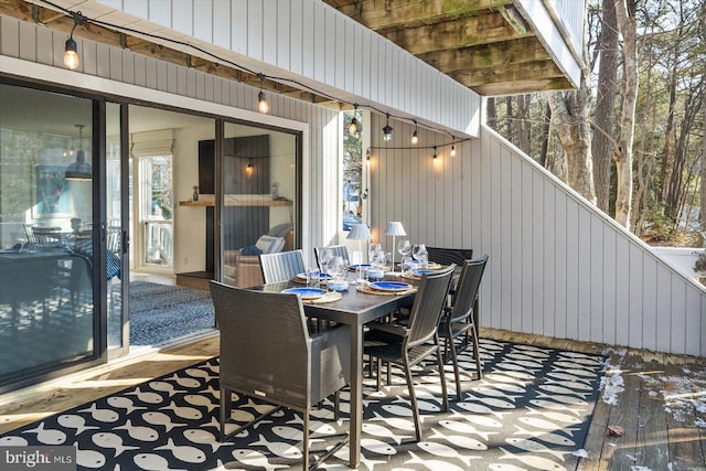 8002B Brighton Trl, Bethany Beach, DE 19930 - view of patio / terrace with outdoor dining space