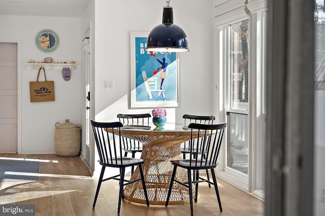 8002B Brighton Trl, Bethany Beach, DE 19930 - dining area featuring wood finished floors
