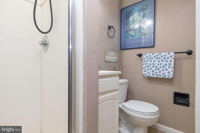 3112 Victoria Ct, Bensalem, PA 19020 - bathroom with toilet and vanity