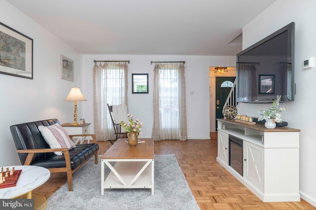 3112 Victoria Ct, Bensalem, PA 19020 - living room with baseboards